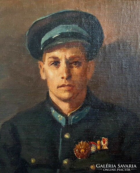 Portrait 1952 oil painting