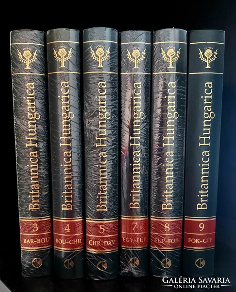 Britannica Hungarica sorozat részei