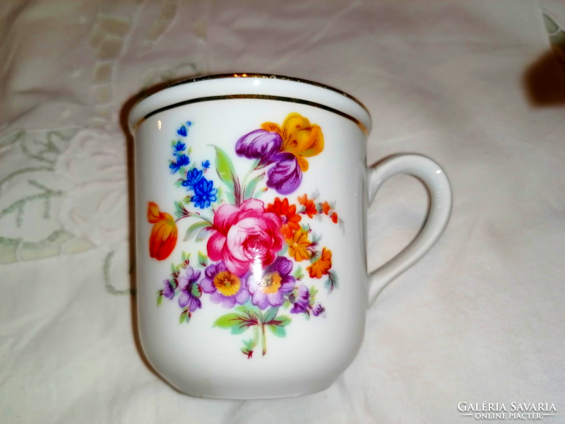 Retro floral mug, cup