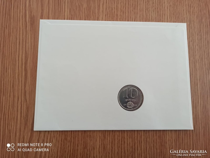 Coin envelope 1982 foal 10 ft 1980 unc