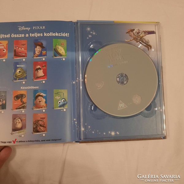 Toy story toy war DVD and book together disney-pixar classics 2013