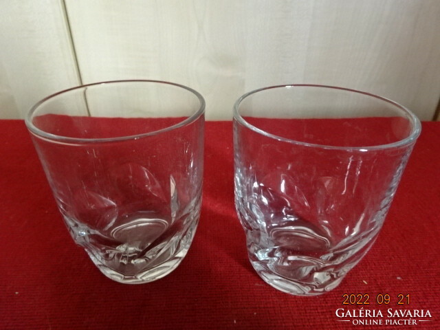 Glass water glass, two pieces in one. He has! Jokai.