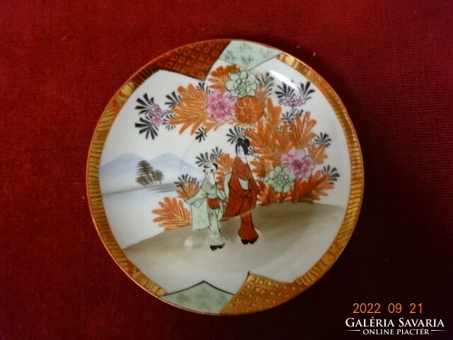 Japanese porcelain tea cup coaster, diameter 14 cm. He has! Jokai.