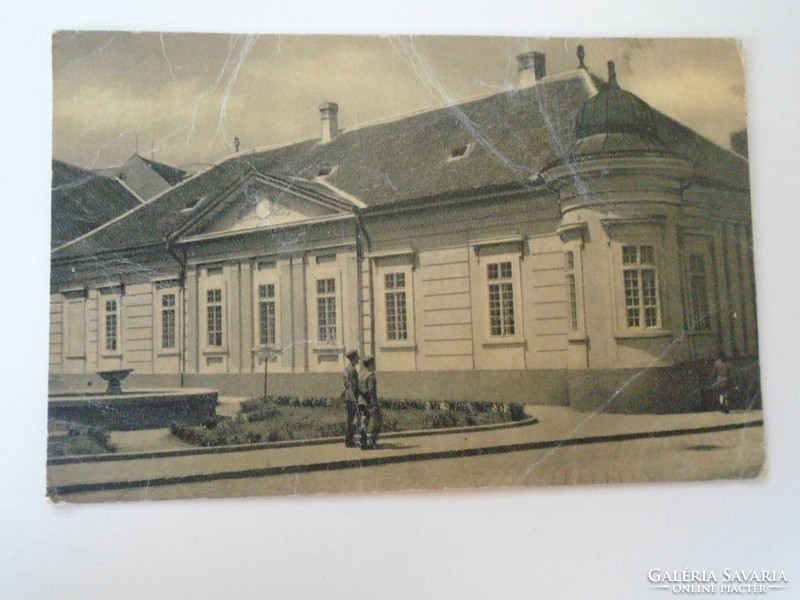 D190742   Régi képeslap  -BAJA  Művészház    1950k