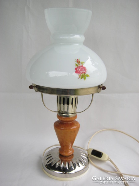 Glass lamp table lamp