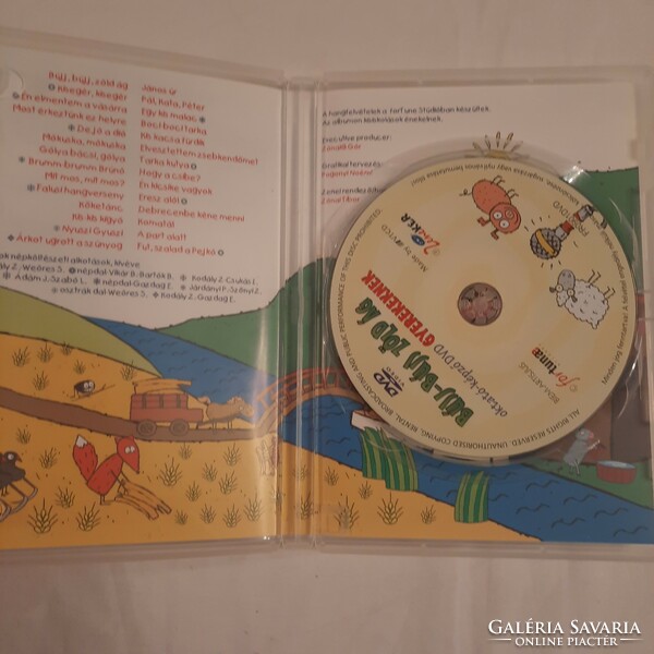 Bújj-bújj zöld ág oktató-képző dvd gyerekeknek 2. kiadás "Tanuld meg és énekeld!"  2009