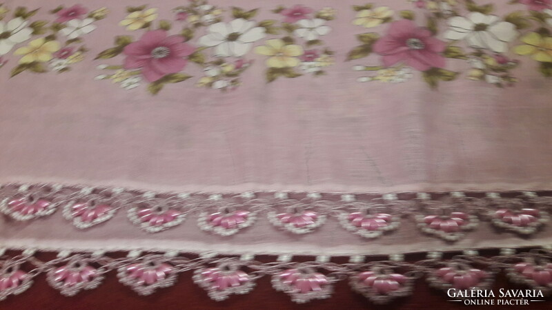 Women's scarf with pearls (l3016)