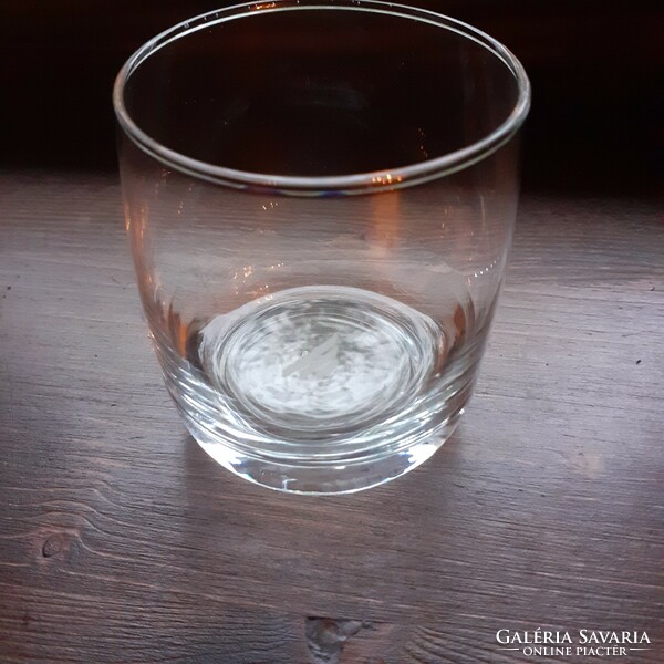 A relic of Malév. Glass.
