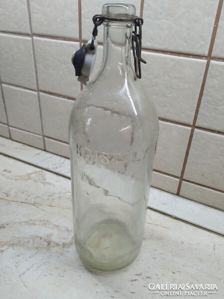 Bottle of water with a buckle for sale!