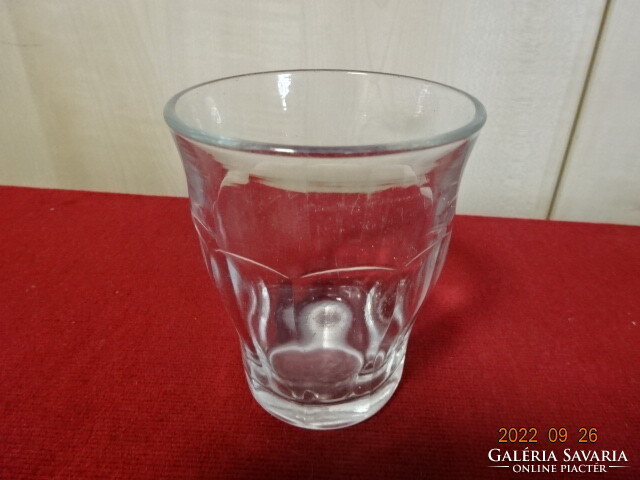 Glass retro coffee cup, diameter 8 cm. He has! Jokai.