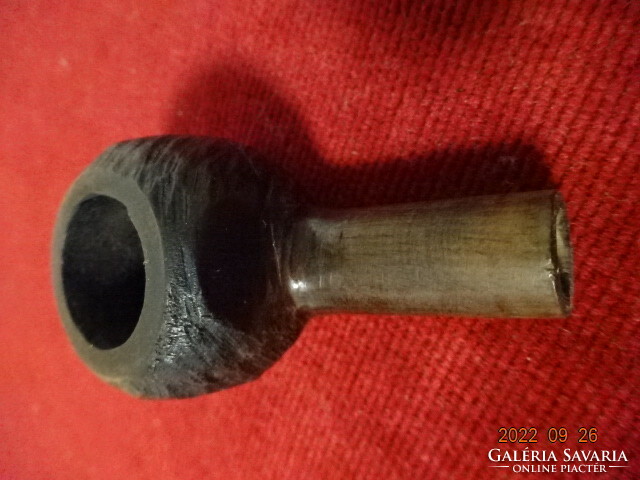 Antique wooden pipe from 1930, length 6.5 cm. He has! Jokai.