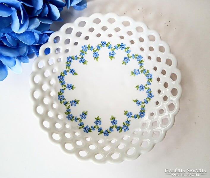 Wallendorf forget-me-not garland bowl 13.5cm