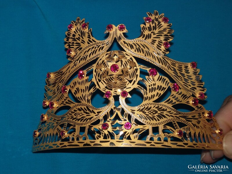 14K gold tiara / crown