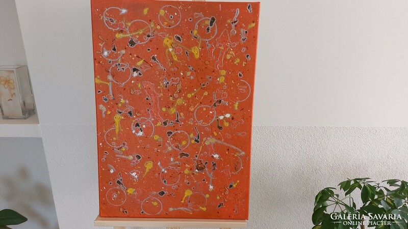 (K) decorative abstract painting 50x70 cm (marked)
