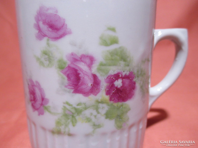 Zsolnay rose mug, cup