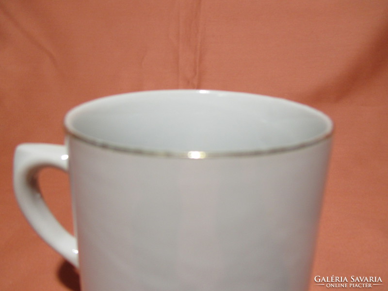 Zsolnay rose mug, cup
