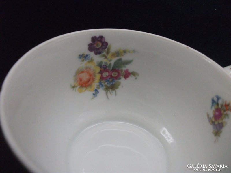 1936 Imperial eagle carl tielsch altwasser tea cup with unique flower pattern