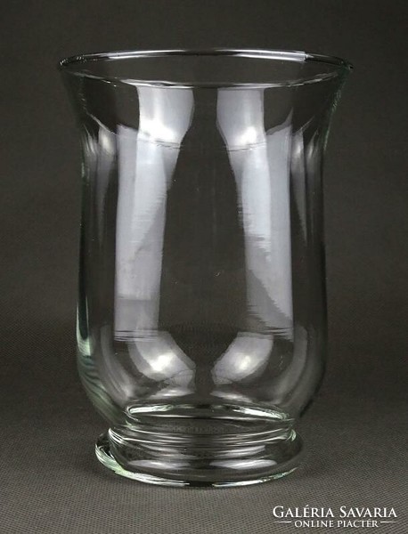 1K682 flawless blown art deco glass vase 15 cm