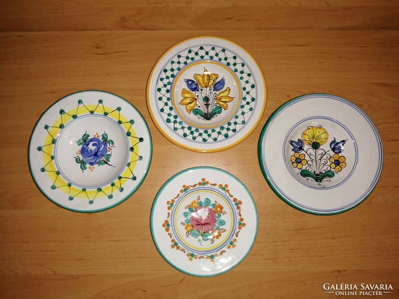 Habán ceramic wall plate package 4 pcs in one dia. 13-15 Cm (3p)