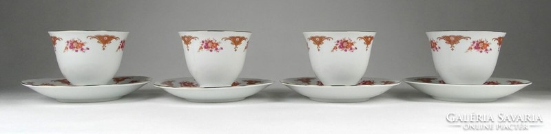 1K692 Kínai porcelán kávéscsésze 4 darab