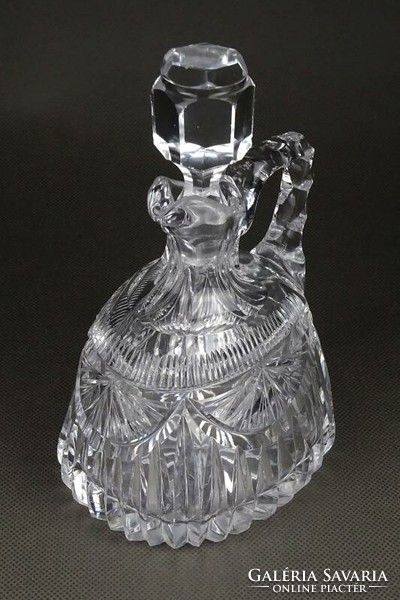 1K665 beautiful small crystal with pouring plug 12.5 Cm