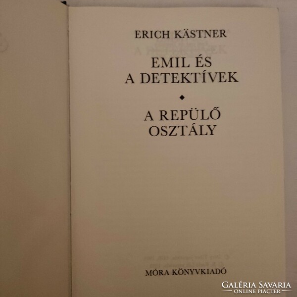 Erich Kästner: Emil és a detektívek, A repülő osztály