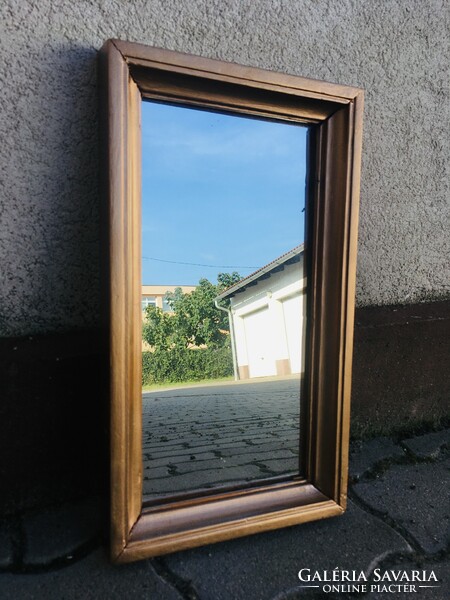 Ramás gold framed mirror