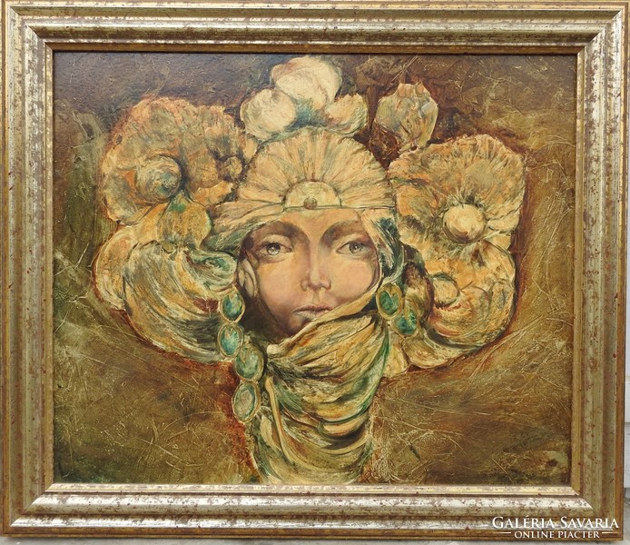 Sándor Borka - Art Nouveau - oil painting