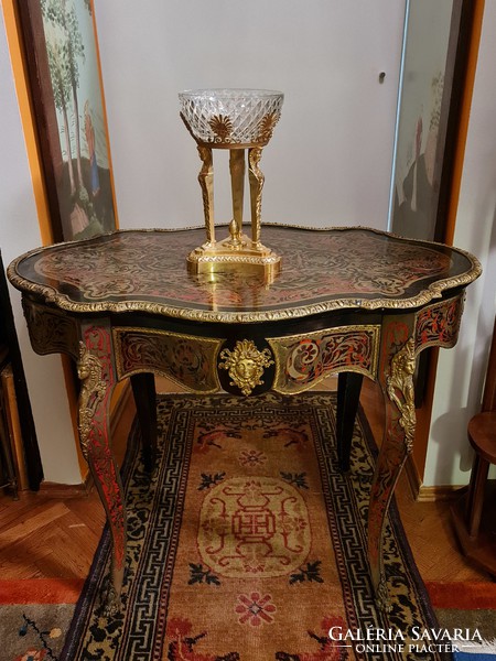 Old boulle table (small)