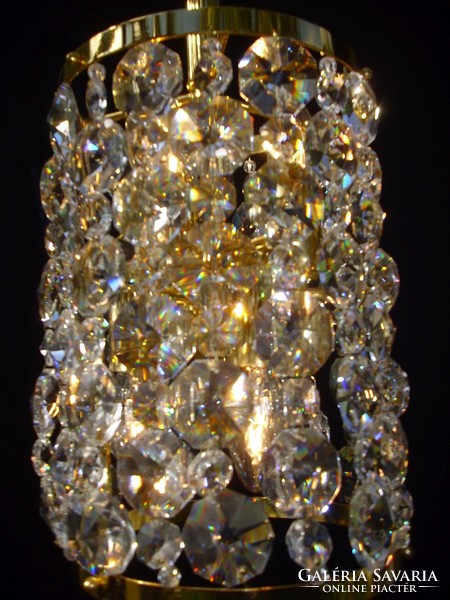 1960 Germany palwa crystal chandelier 6+6 burners 2 pcs