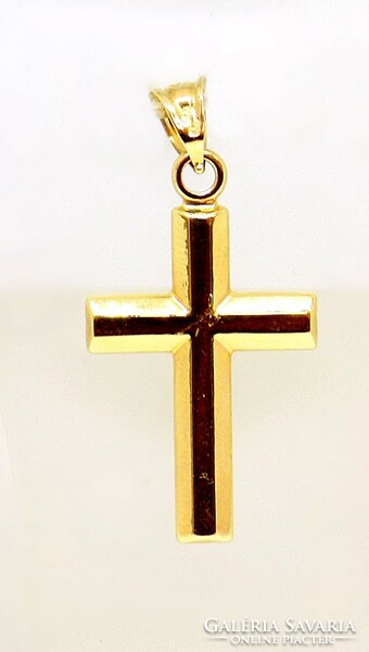Gold cross pendant (zal-au109388)