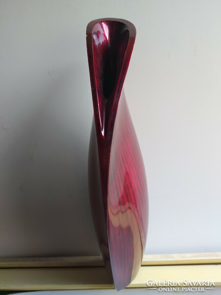 Retro váza, padlóváza nagyon dekoratív, nagy méretű 47 cm