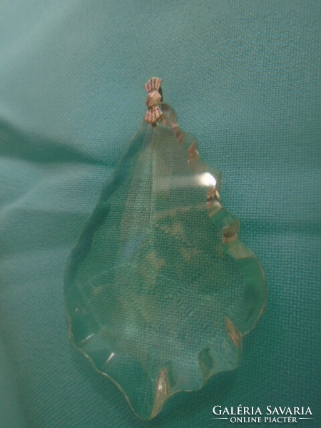 Dédi kincse- régi antik cca 1880 kristály medál kuriózum  full szecis ritkaság