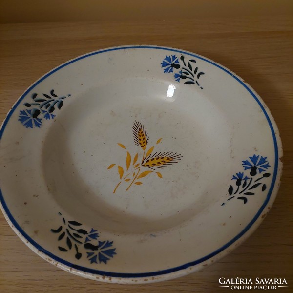 Antik Bélpátfalvi keménycserép tányér 1943-1940 közötti időszakból