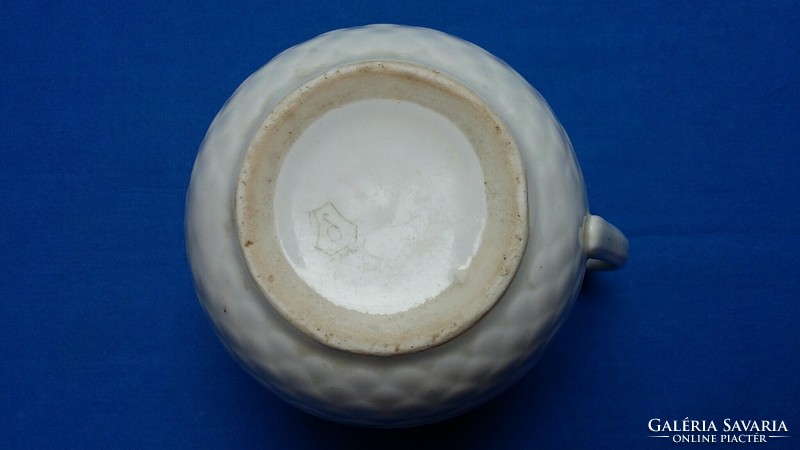 Old floral drasche porcelain belly mug
