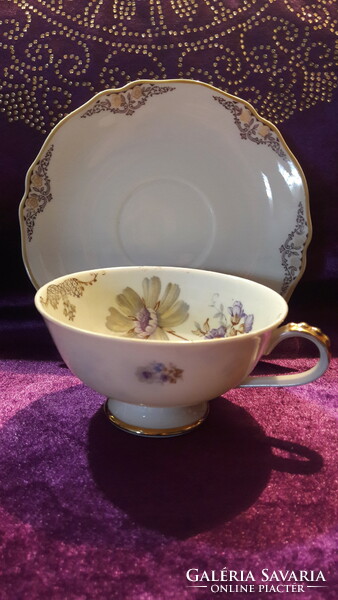 Porcelain tea cup with saucer 2 (l2828)
