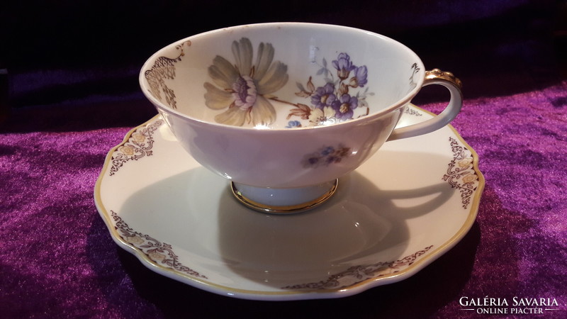 Porcelán teás csésze tányérral 2 (L2828)