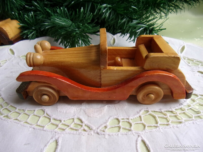 Wooden toy car/model 4.