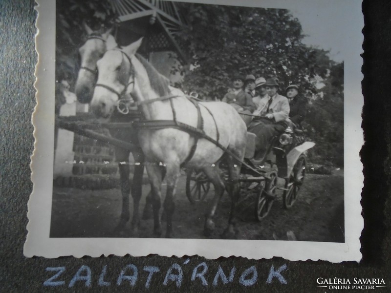 ZA165.4  - 9  db régi fotó  - 1938  Zalatárnok
