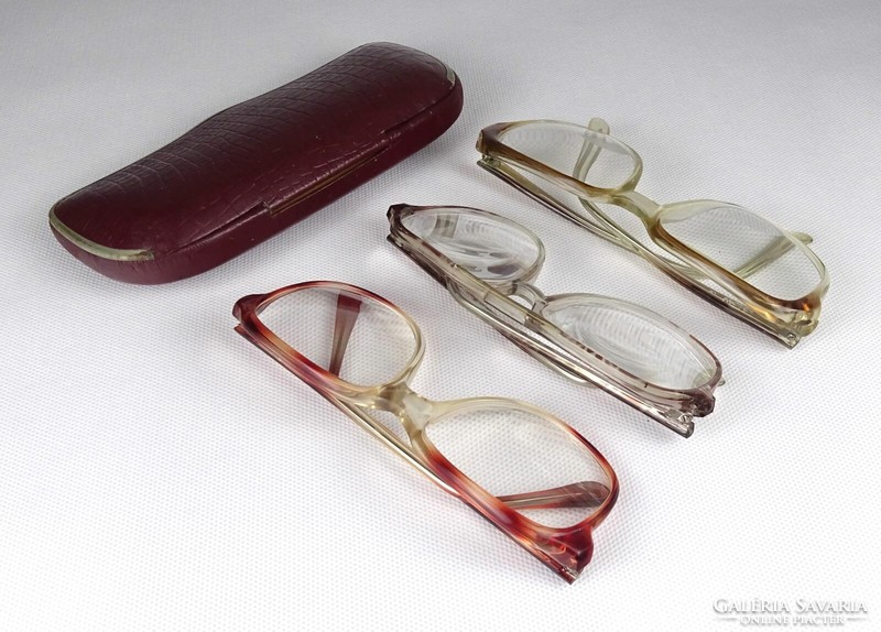 1K804 old diopter glasses 3 pieces