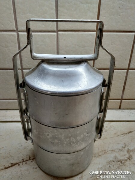 Retro aluminum food barrel for sale! Aluminum food barrel, edible, nostalgia piece, rustic decoration