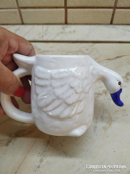 Porcelain goose, ornament for sale!