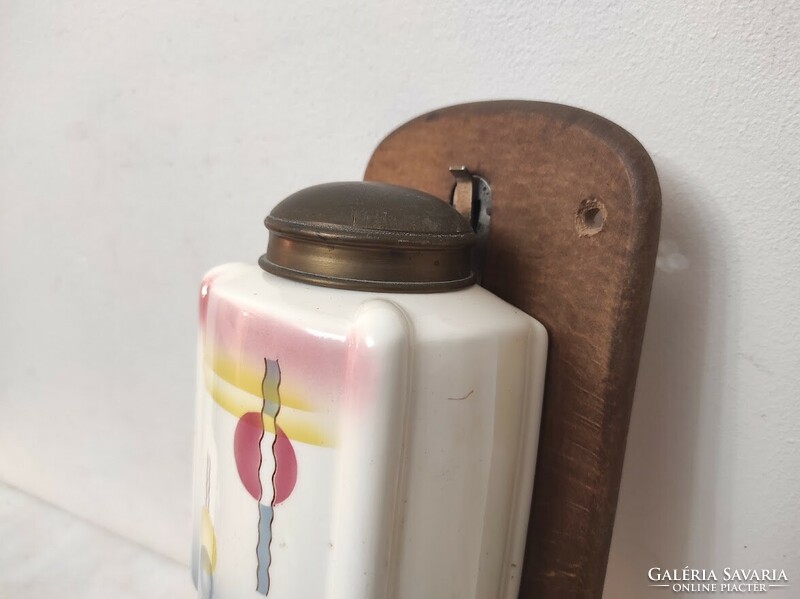 Antique small coffee grinder art deco wall mounted porcelain coffee grinder 918 6041