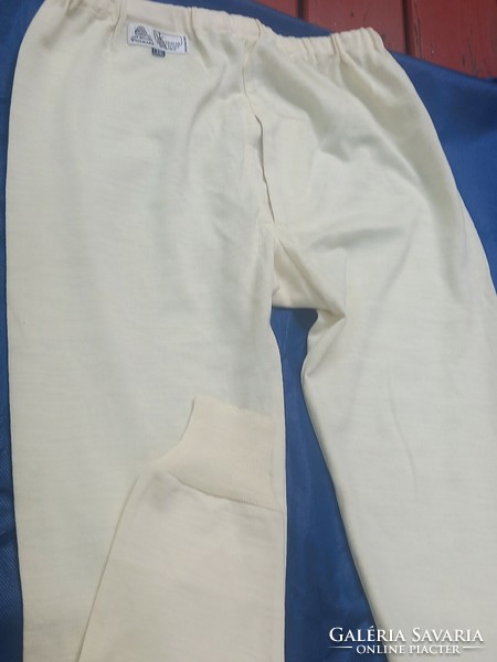Woolmark wool long-sleeve ski underwear, thermal underwear (size 38)/ ski clothing accessory
