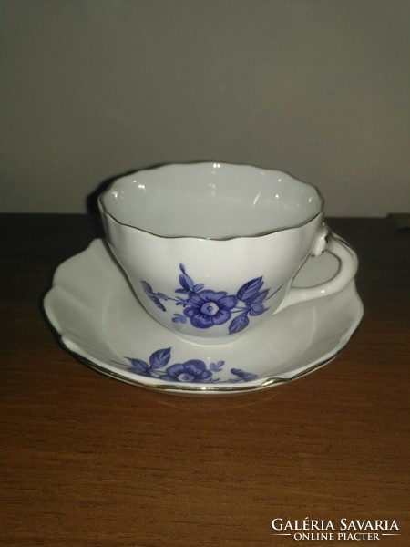 5 Aquincum rose coffee cups with bottoms