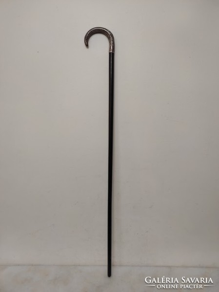 Antique walking stick with silver handle stick film theater costume prop 574 6008