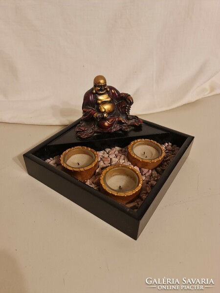 Buddha Zen garden, candle holder