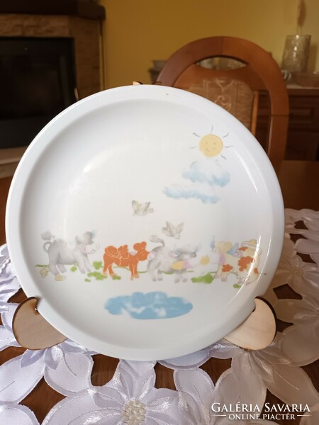 Alföld bocis children's children's plate with a fairy tale pattern