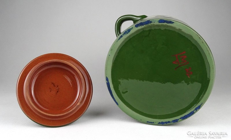 Vásárhely ceramic dish marked 1J861, 24 cm