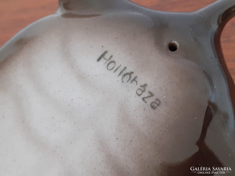 Régi Hollóházi porcelán teknősbéka állatfigura
